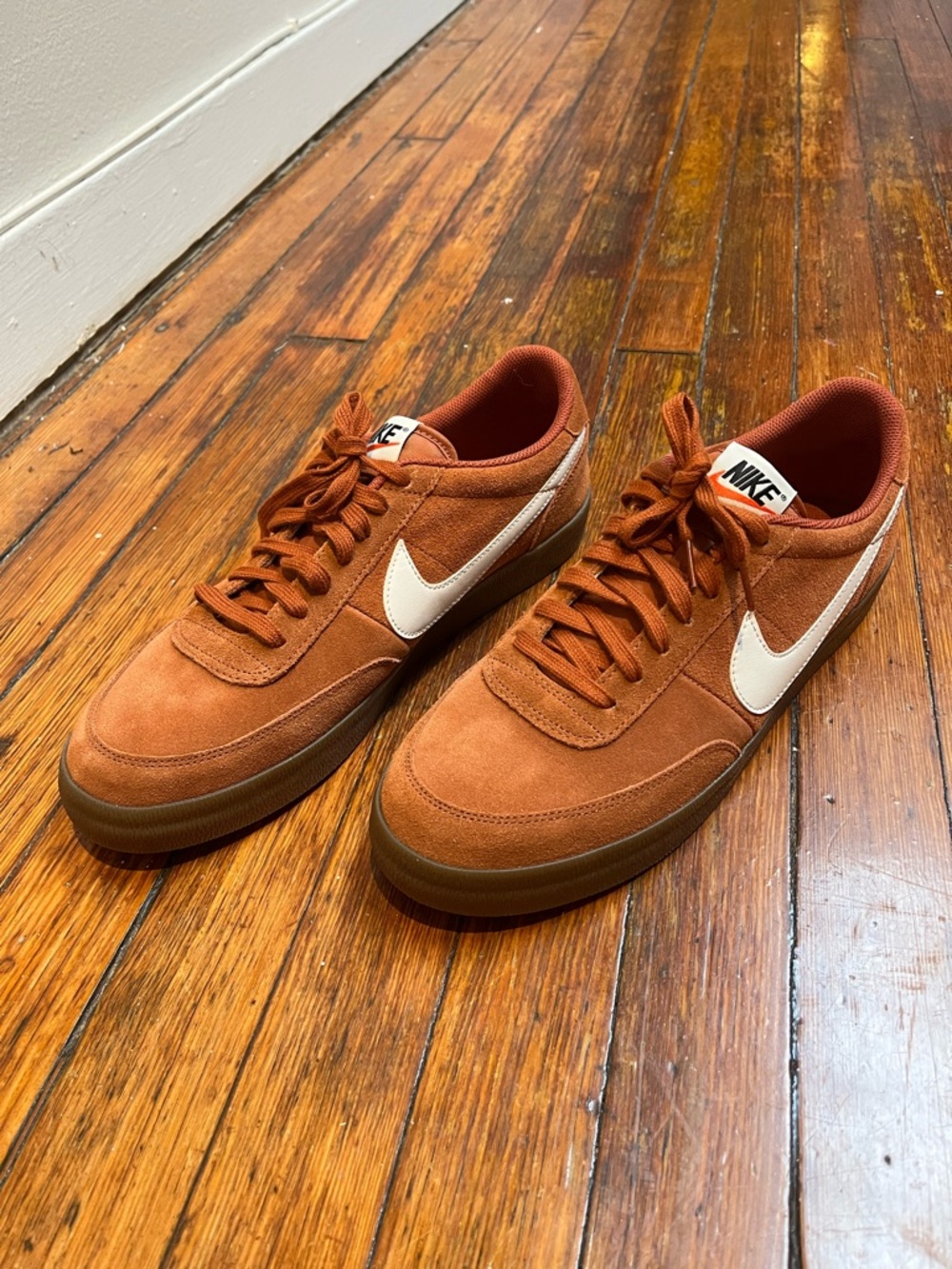 Nike Killshot 2 Dark Russet/Gum Medium Brown/Black/Phanton NWOT Size 12